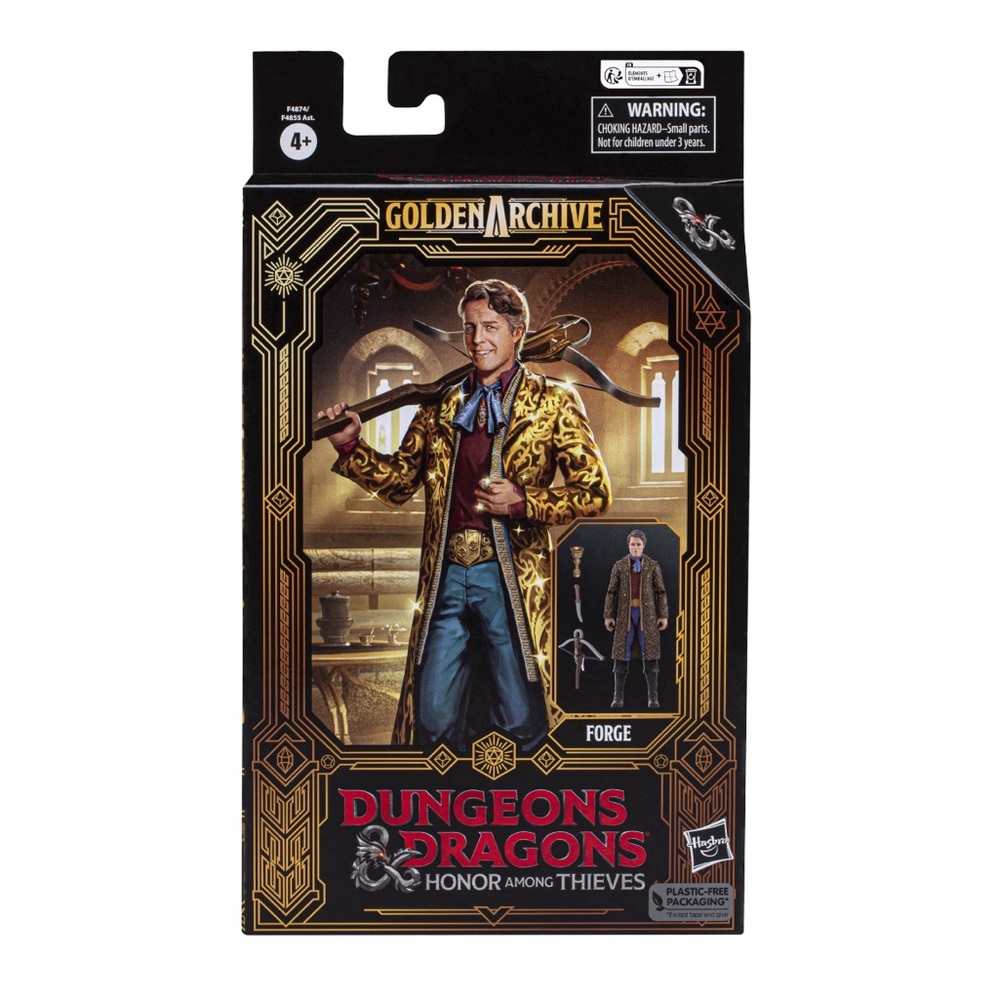 Dungeons & Dragons Honor Among Thieves Golden Archive Forge Action Figure NEW